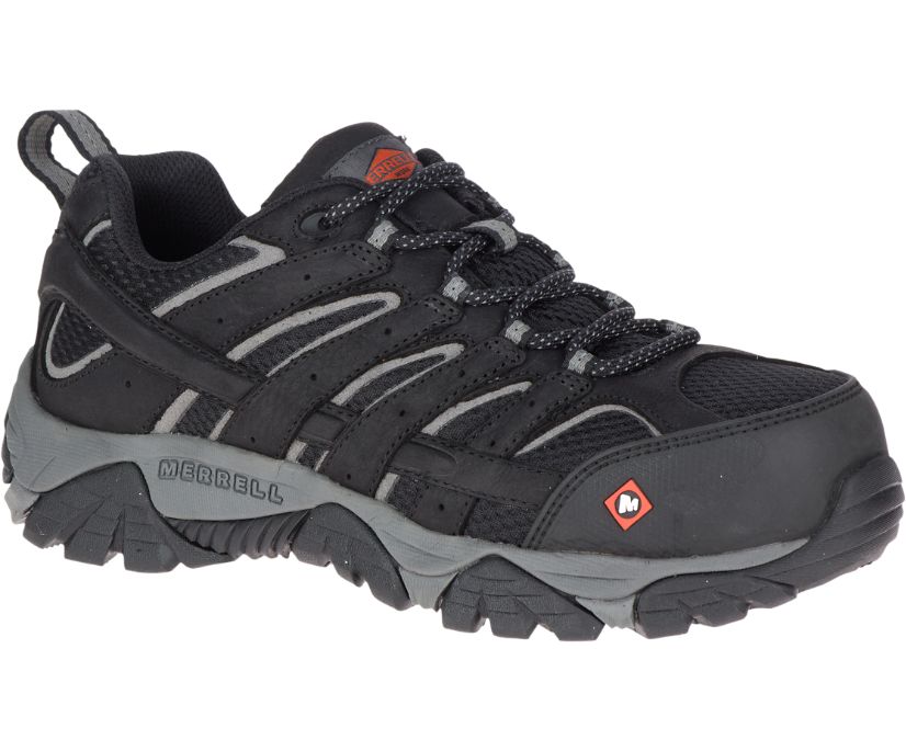 Buty Merrell Moab Vertex Vent Comp Toe - Buty Robocze Damskie Merrell - Czarne [QFXMK-7314]